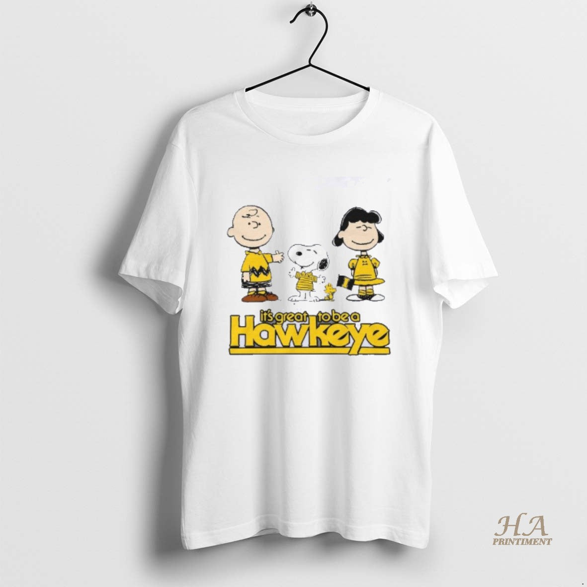 Official The Peanuts University Of Iowa Its Great To Be A Hawkeye Shirt Hoodie Sweatshirt | PurePodTees.com