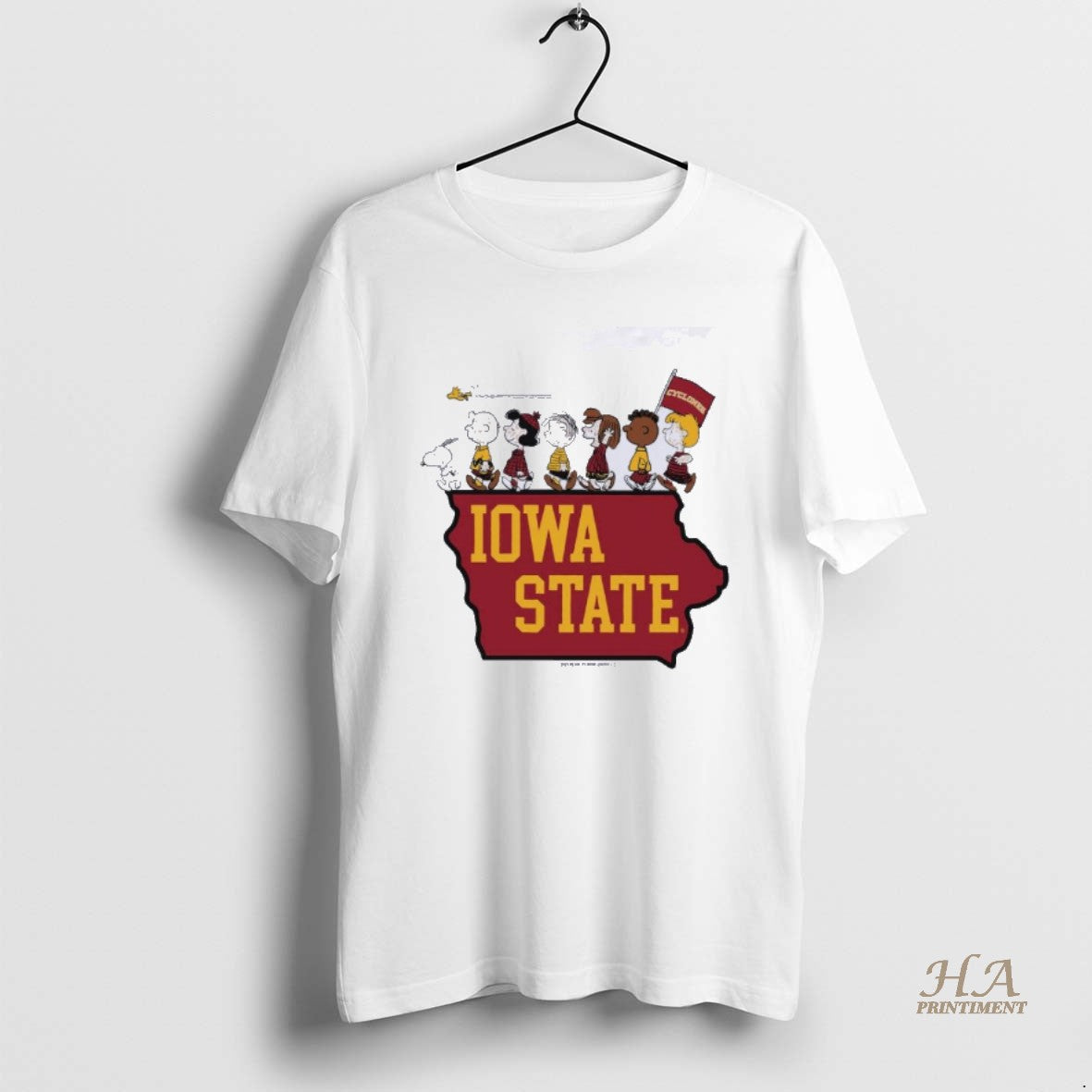 Official The Peanuts X Iowa State The Gang Shirt Hoodie Sweatshirt | PurePodTees.com