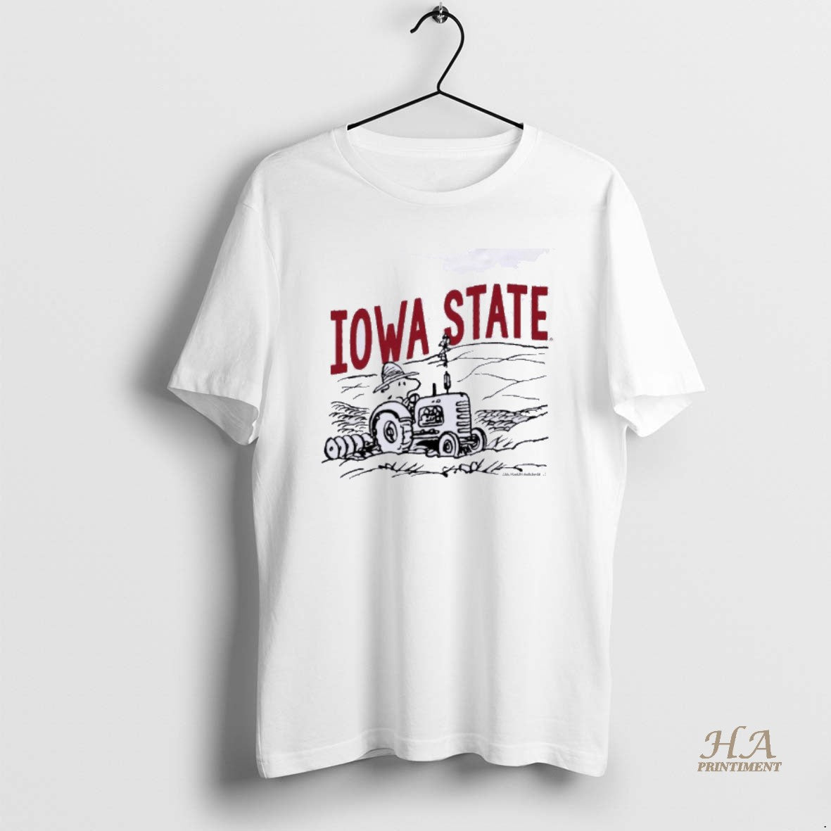 Official The Peanuts X Iowa State Woodstock Farmer Shirt Hoodie Sweatshirt | PurePodTees.com