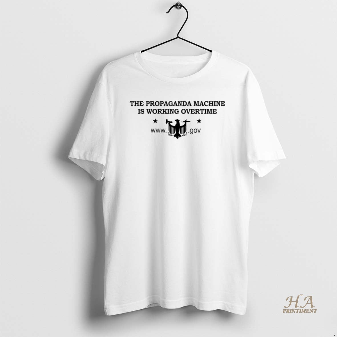 Official The Propaganda Machine Is Working Overtime Shirt Hoodie Sweatshirt | PurePodTees.com