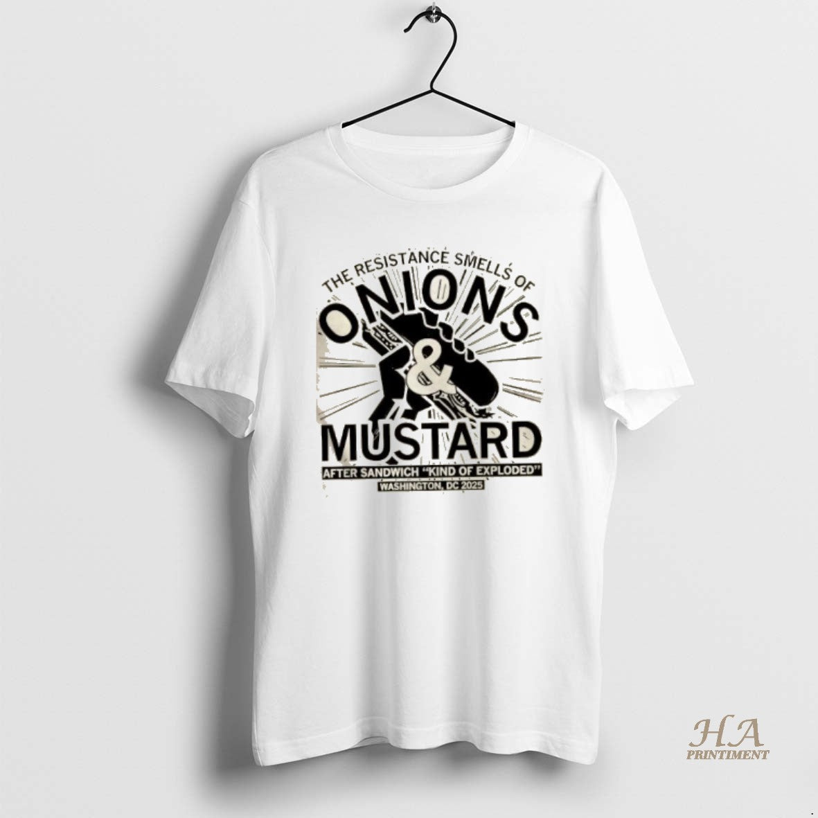 Official The Resistance Smells Of Onions And Mustard After Sandwich King Of Exploded Shirt Hoodie Sweatshirt