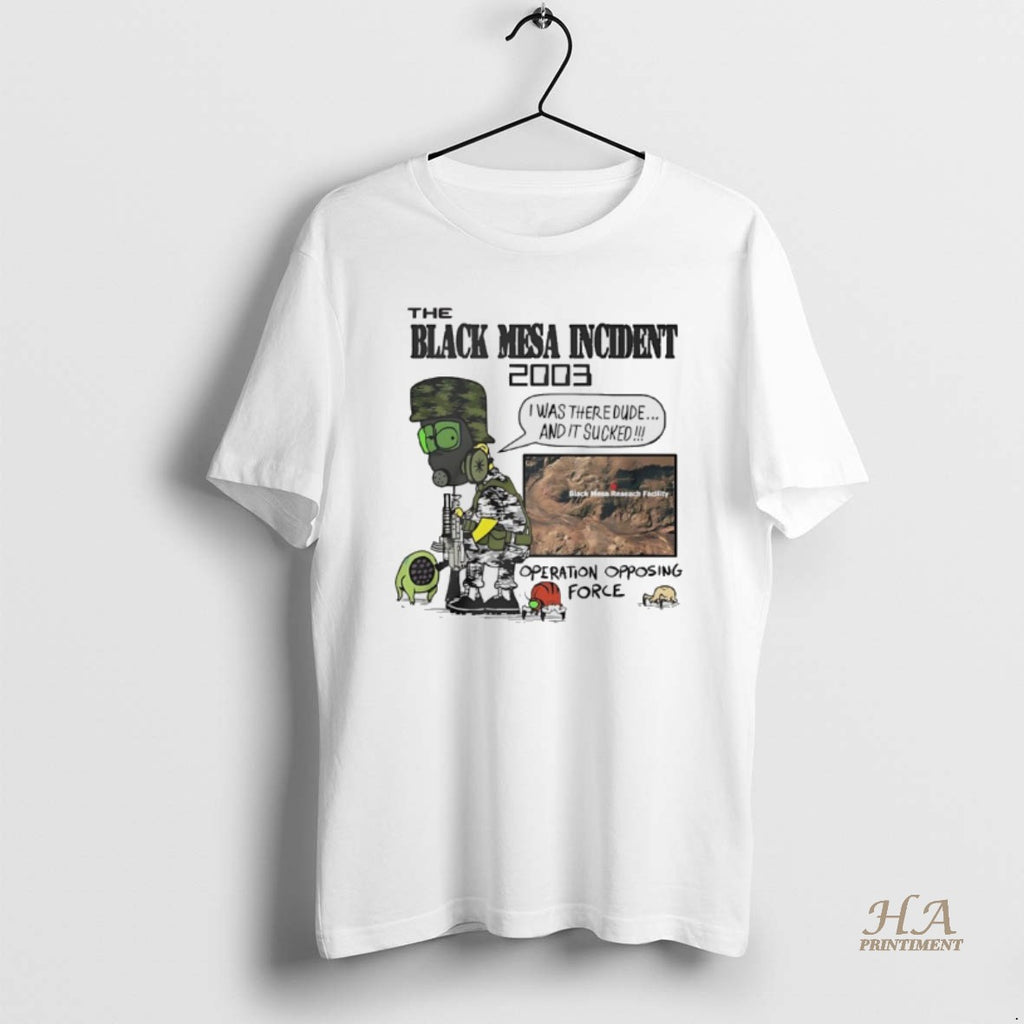 Official The Simpsons The Black Mesa Incident 2003 I Was Theredude And It Sucked Shirt Hoodie Sweatshirt | PurePodTees.com