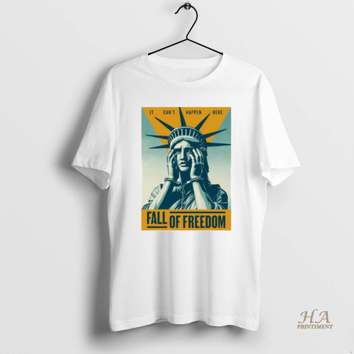 Official The Statue Of Liberty It Cant Happen Here Fall Of Freedom Shirt Hoodie Sweatshirt | PurePodTees.com