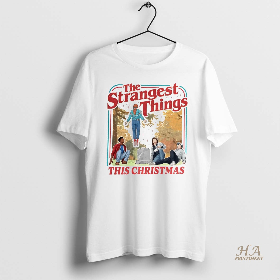 Official The Strangest Things This Christmas Shirt Hoodie Sweatshirt | PurePodTees.com