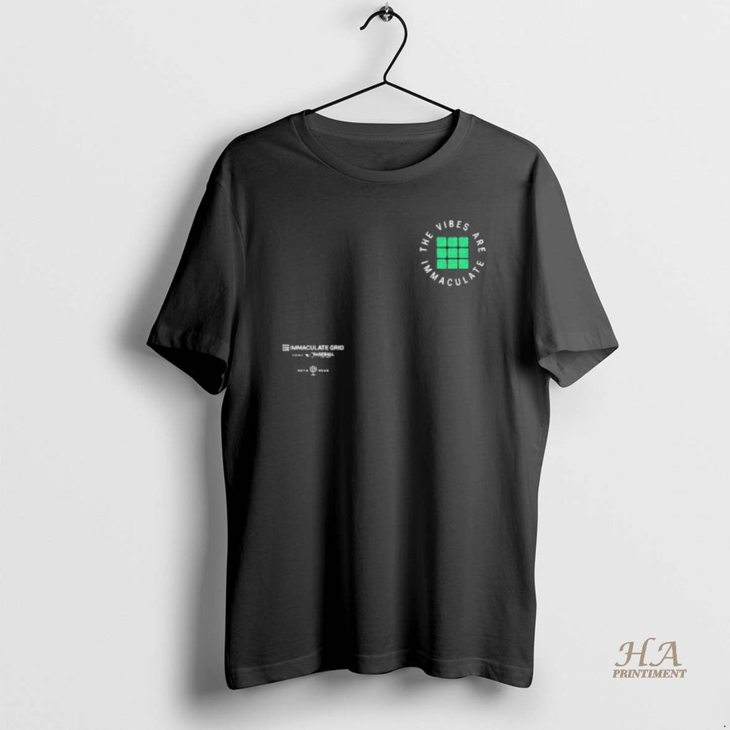 Official The Vibes Are Immaculate Immacultate Grid Baseball T Shirtss Shirt Hoodie Sweatshirt | PurePodTees.com