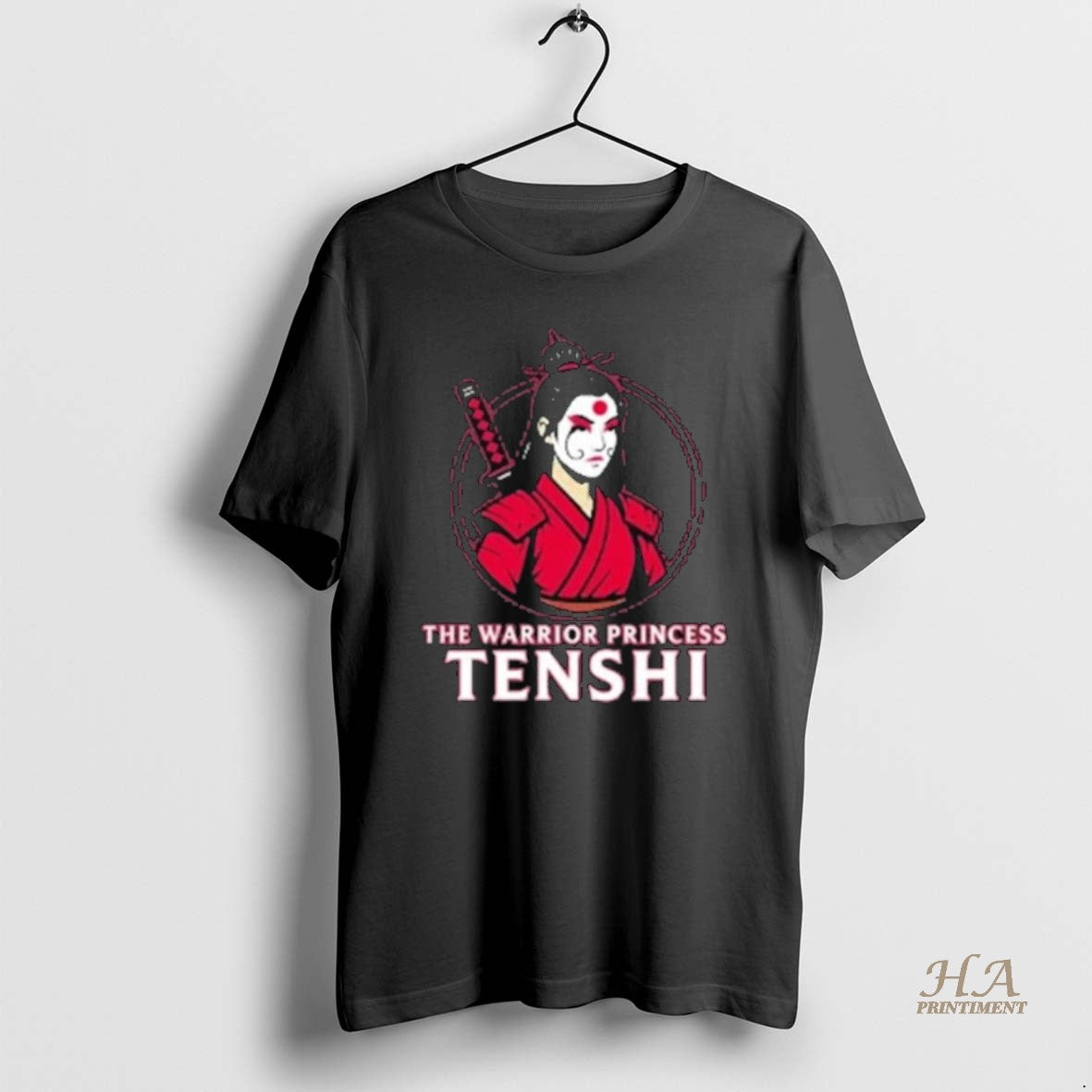 Official The Warrior Princess Tenshi Samurai Shirts Hoodie Sweatshirt | PurePodTees.com