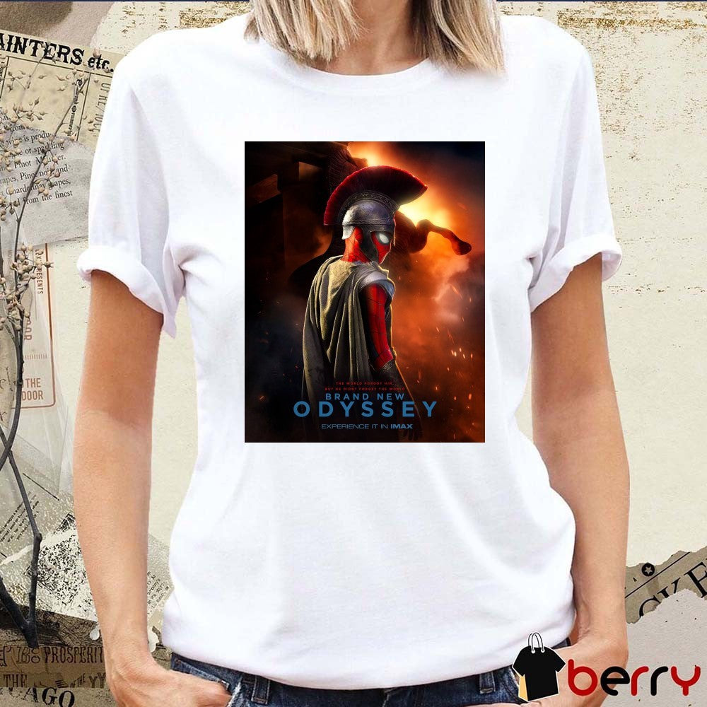 The World Forgot Him But He Didn’t Forget The World Brand New Odyssey Summer 2026 Poster t-shirt