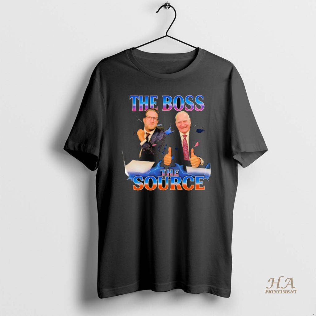 Official The Boss And The Source Shirt Hoodie Sweatshirt | PurePodTees.com