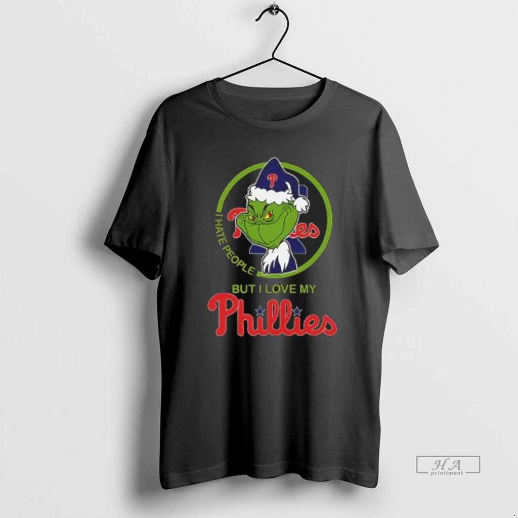 Official The Grinch I Hate People But I Love My Phillies