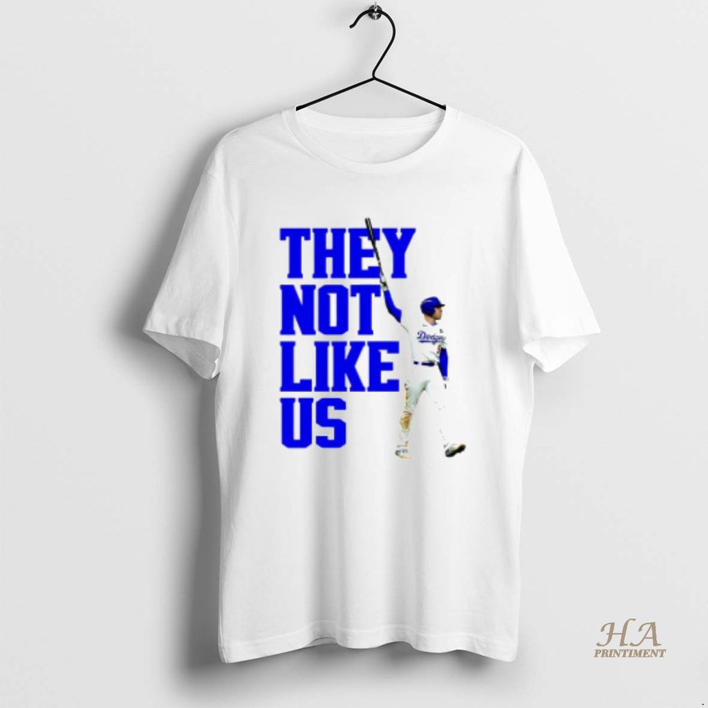 Official They Not Like Us Freedie Freeman La Dodger Shirt Hoodie Sweatshirt | PurePodTees.com