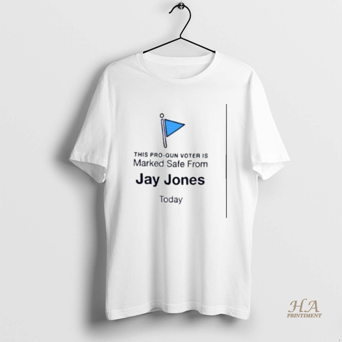 Official This Pro Gun Voter Is Marked Safe From Jay Jones Today Shirt Hoodie Sweatshirt | PurePodTees.com