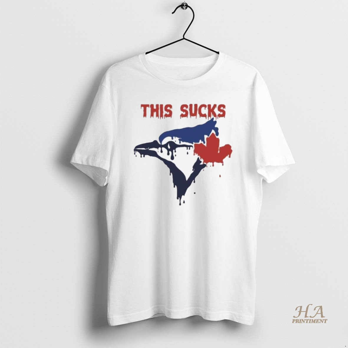 Official This Sucks Toronto Blue Jays Logo Shirt Hoodie Sweatshirt | PurePodTees.com