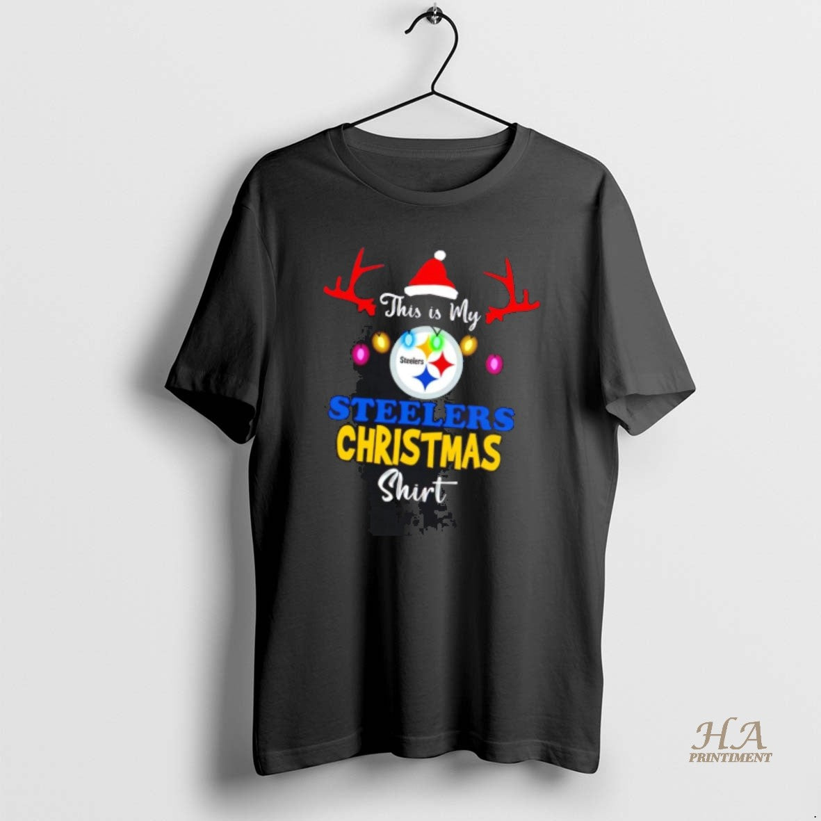 Official This Is My Football Pittsburgh Steeler Christmas Shirt Hoodie Sweatshirt | PurePodTees.com
