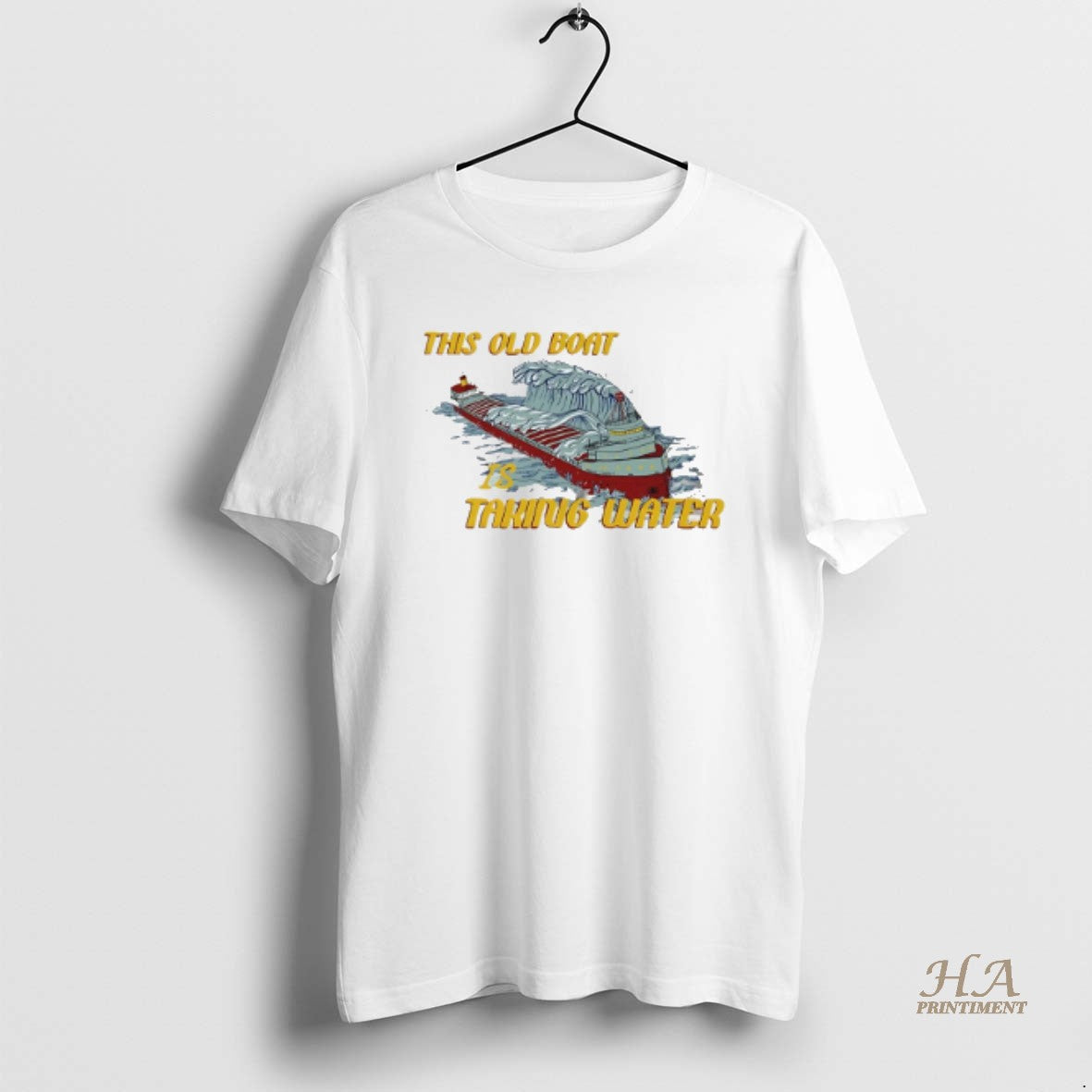 Official This Old Boat Is Taking Water Edmund Fitzgerald Shirt Hoodie Sweatshirt | PurePodTees.com