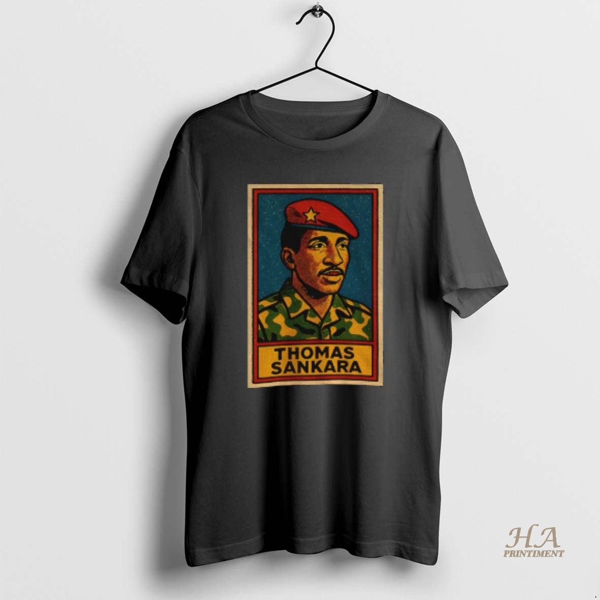 Official Thomas Sankara Revolutionary African Leader Retro Shirt Hoodie Sweatshirt | PurePodTees.com