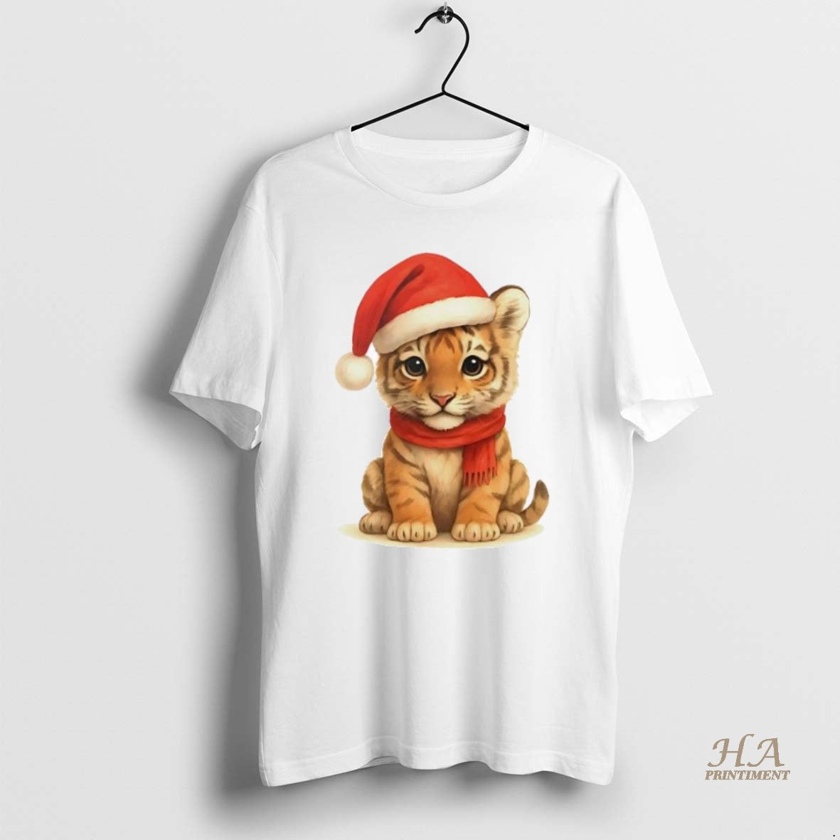 Official Tiger Baby Christmas Personalized Ornaments White Shirt Hoodie Sweatshirt | PurePodTees.com