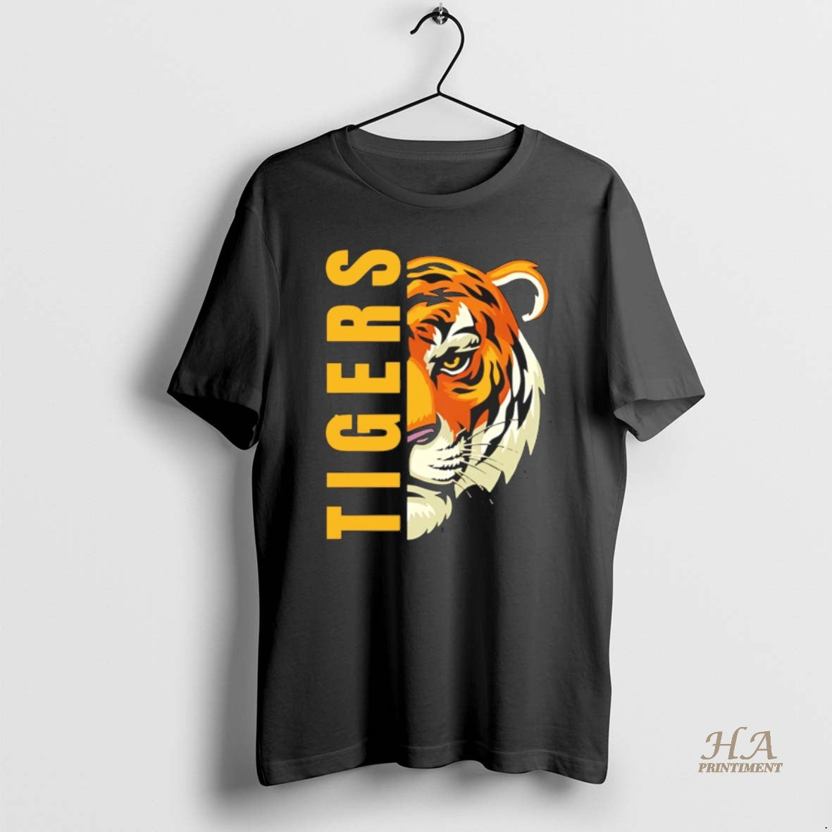 Official Tigers Football Star Football Personalized Black Ornaments Shirt Hoodie Sweatshirt | PurePodTees.com
