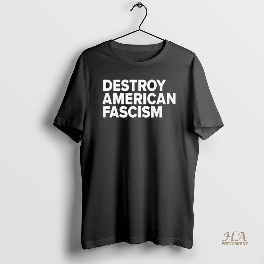 Official Tom Morello Destroy American Fascism Shirt Hoodie Sweatshirt | PurePodTees.com