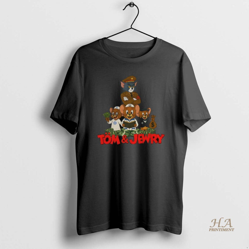 Official Tom And Jewry Jewish Cartoon Shirt Hoodie Sweatshirt | PurePodTees.com
