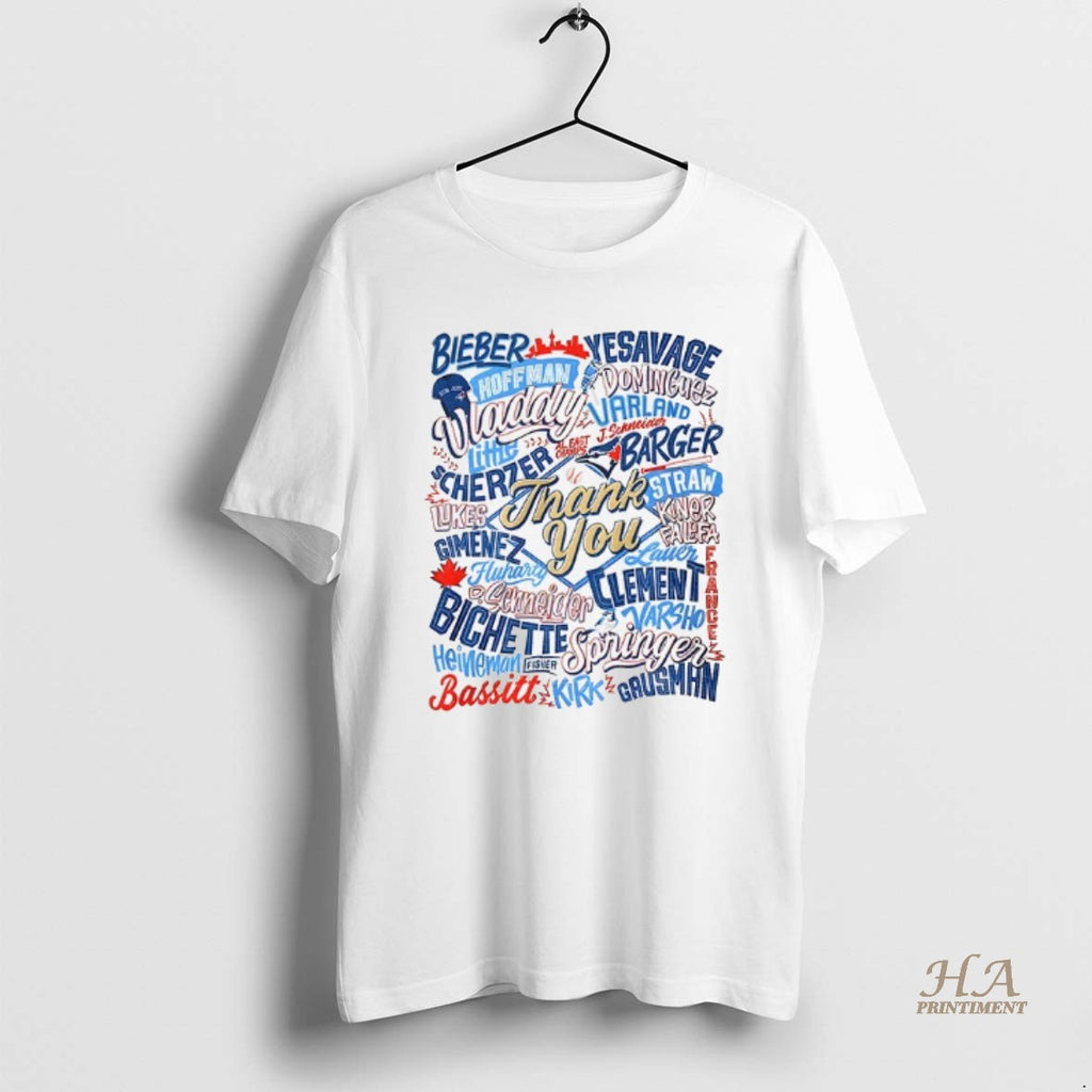 Official Toronto Blue Jays 2025 Thank You For Your Love And Support Mlb Baseball Shirt Hoodie Sweatshirt | PurePodTees.com