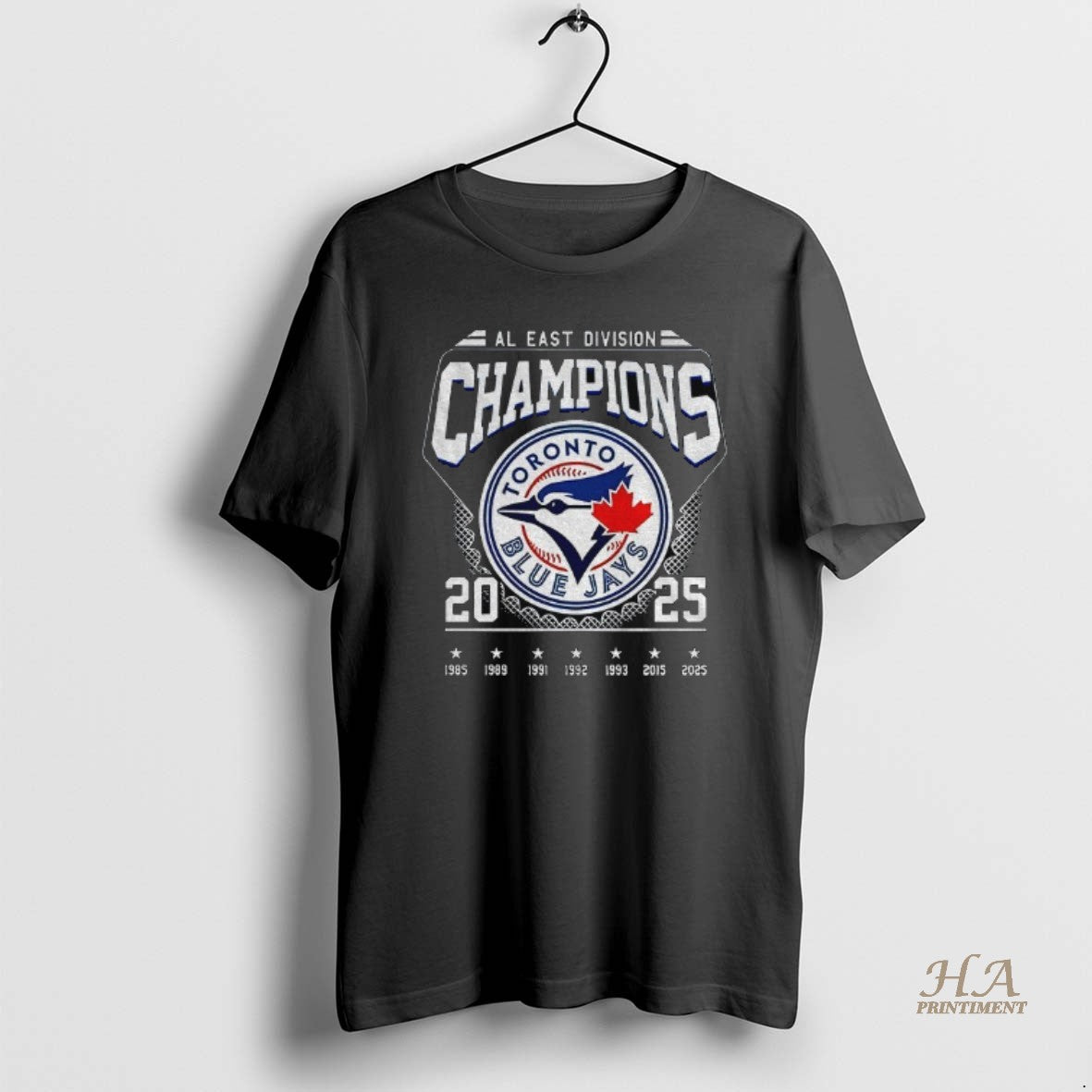 Official Toronto Blue Jays Al East Division Champions 2025 Shirt Hoodie Sweatshirt | PurePodTees.com
