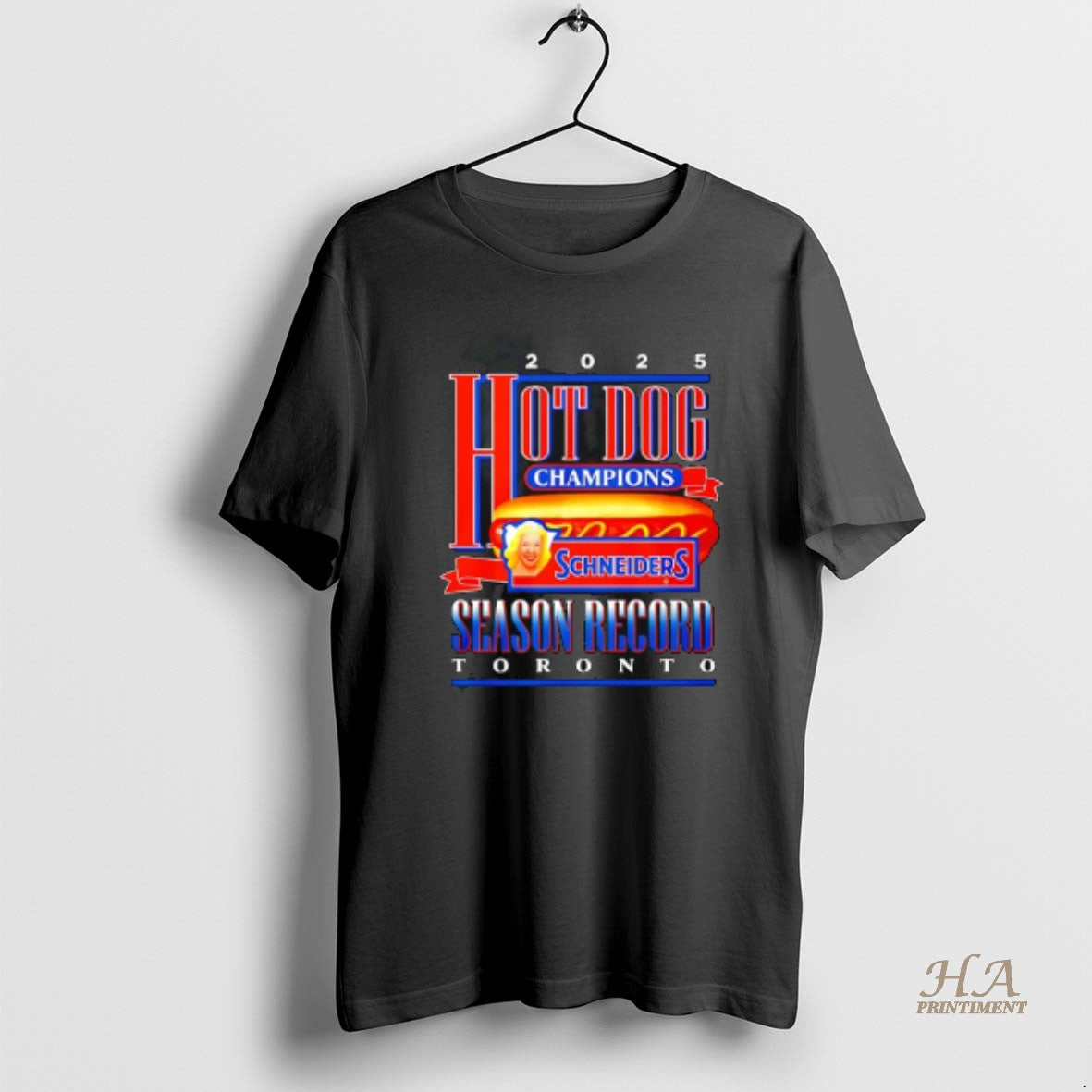 Official Toronto Blue Jays Hot Dog Champions Season Record 2025 Shirt Hoodie Sweatshirt | PurePodTees.com
