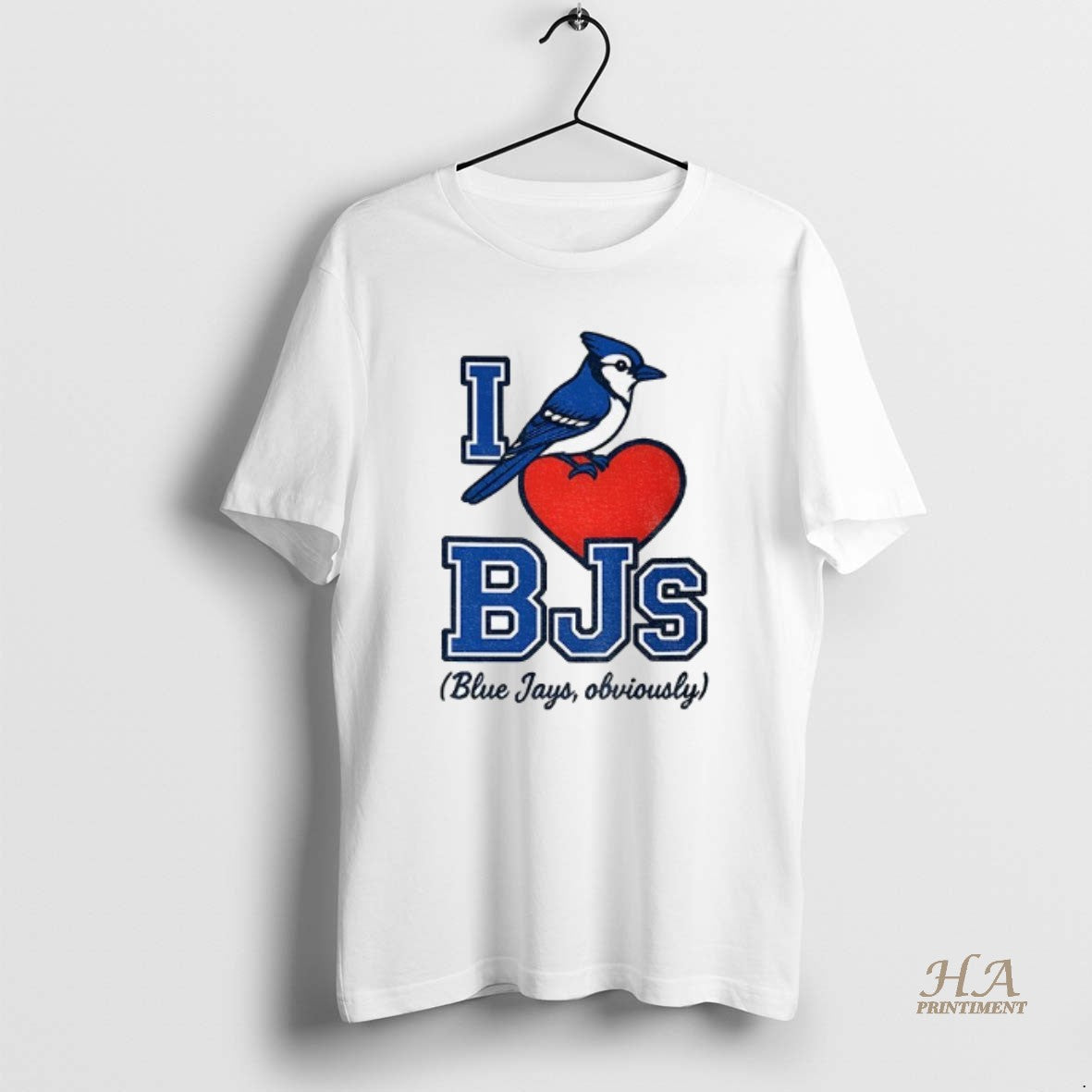 Official Toronto Blue Jays Mlb I Love Bjs Blue Jays Obviously Game Day Shirt Hoodie Sweatshirt | PurePodTees.com