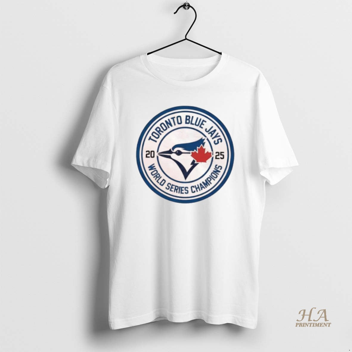 Official Toronto Blue Jays World Series Champions 2025 Logo Baseball Shirt Hoodie Sweatshirt | PurePodTees.com