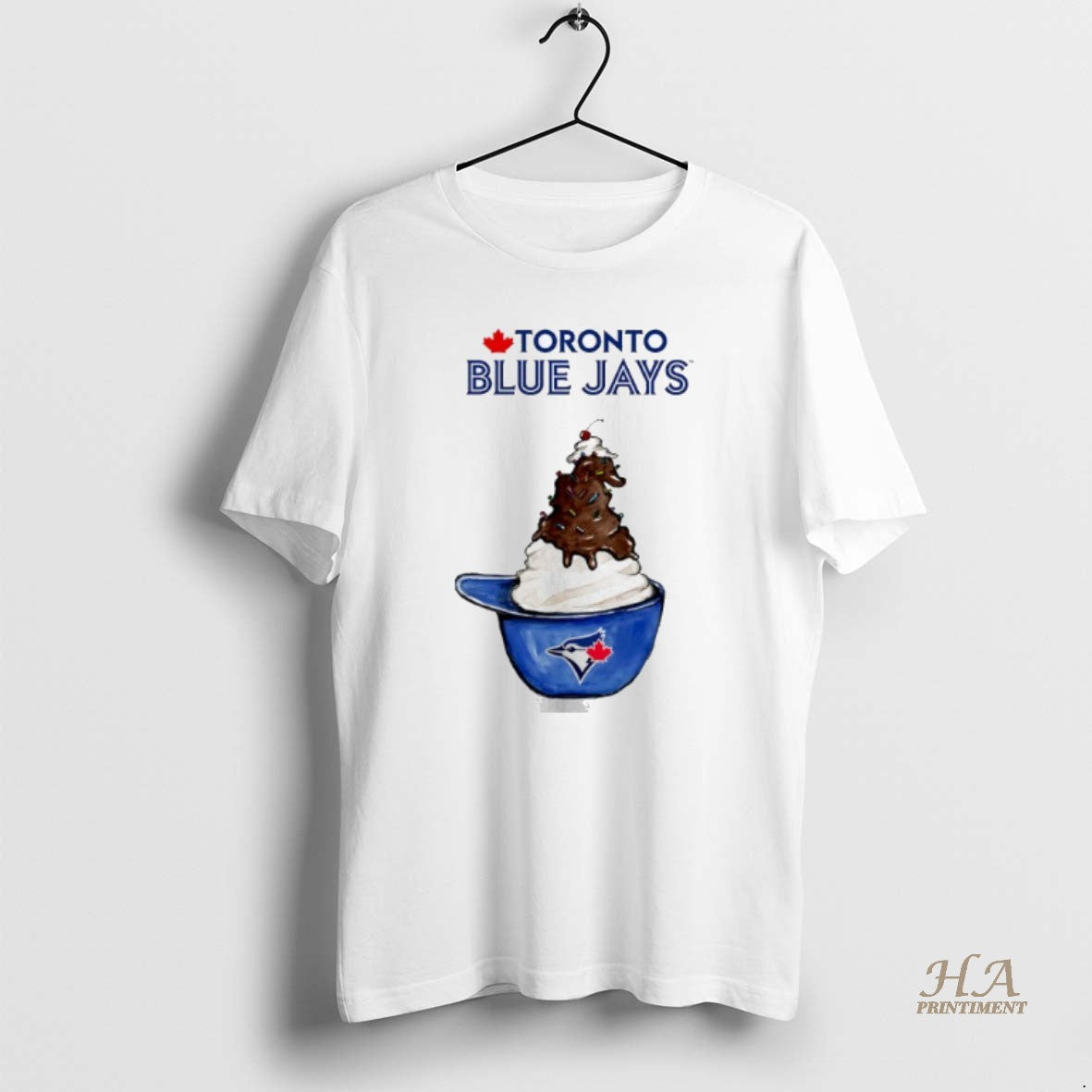 Official Toronto Blue Jays Ice Cream Helmet Shirt Hoodie Sweatshirt | PurePodTees.com