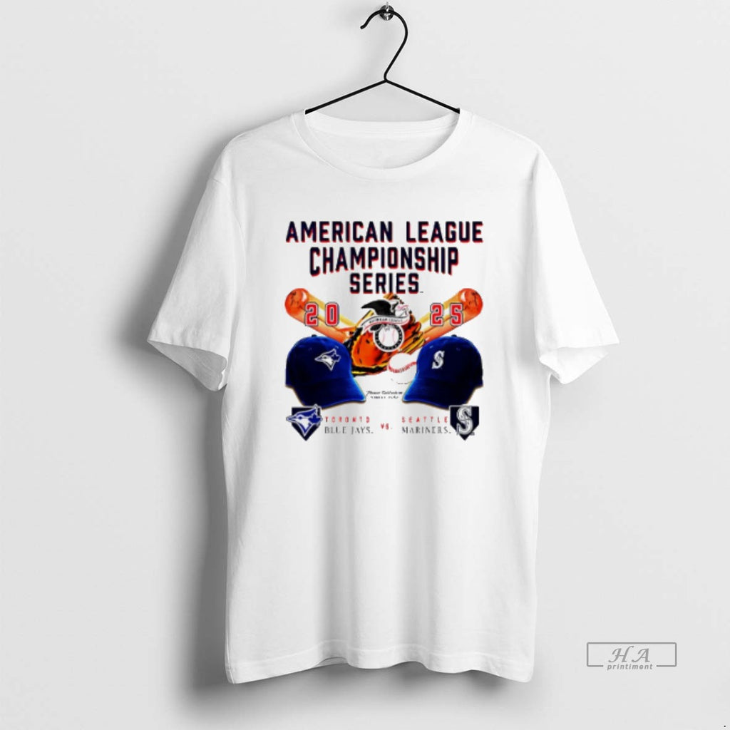 Official Toronto Blue Jays Vs Seattle Mariners 2025 American League Championship Series
