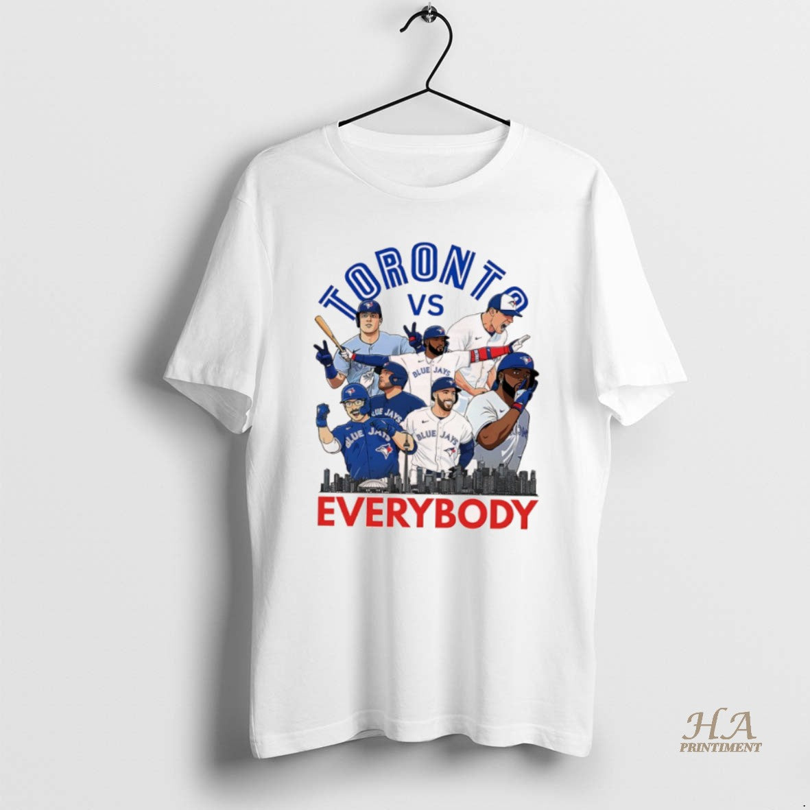 Official Toronto Blue Jays Vs Everyone 2025 Shirt Hoodie Sweatshirt | PurePodTees.com