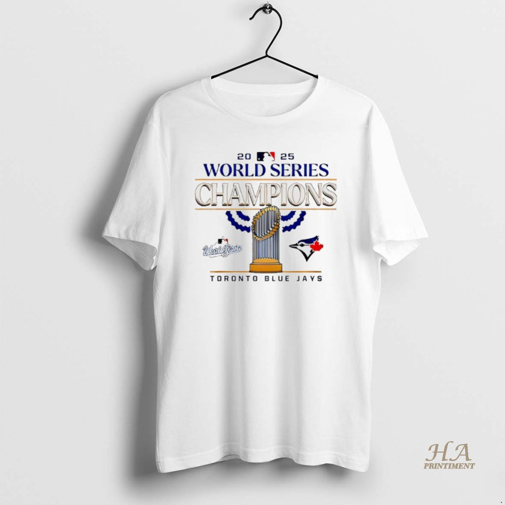 Official Toronto Jays 2025 World Series Champions Trophy Shirt Hoodie Sweatshirt | PurePodTees.com