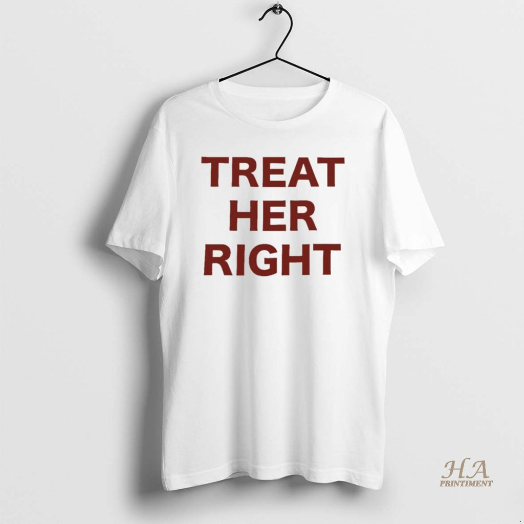 Official Treat Her Right Christmas Shirt Hoodie Sweatshirt | PurePodTees.com