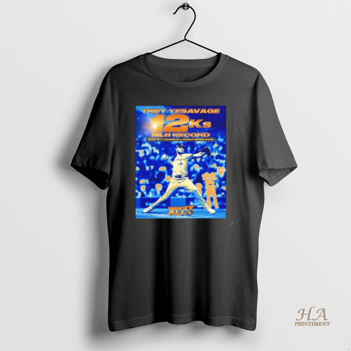 Official Trey Yesavage 12ks Mlb Record Most By A Rookie In A World Series Game Shirt Hoodie Sweatshirt | PurePodTees.com