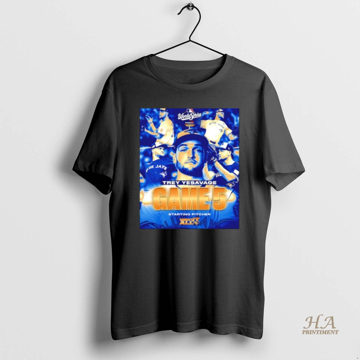 Official Trey Yesavage Toronto Blue Jays 2025 World Series Game 5 Shirt Hoodie Sweatshirt | PurePodTees.com