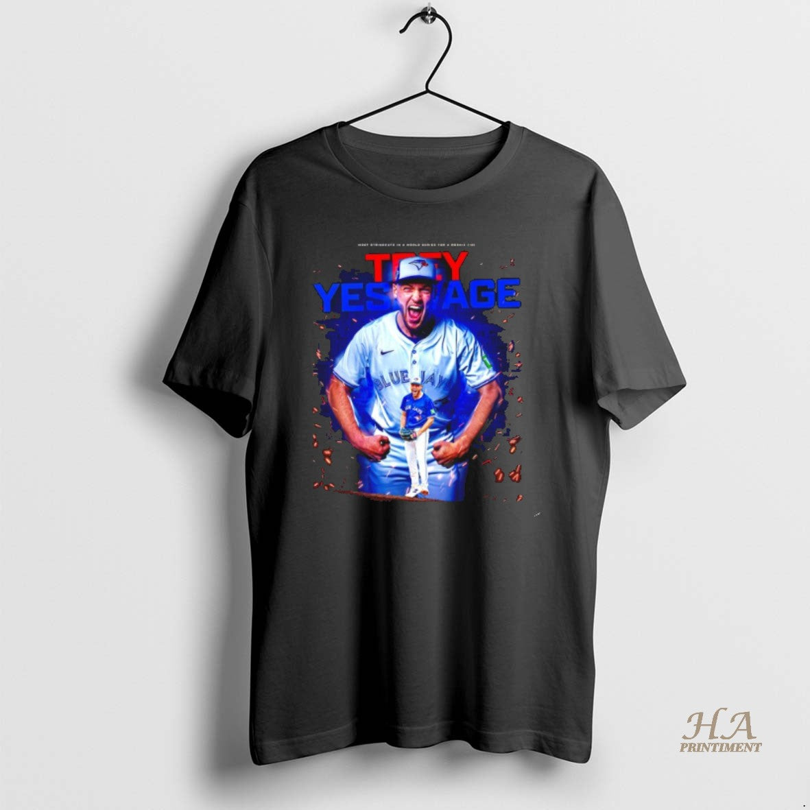 Official Trey Yesavage Toronto Blue Jays 2025 World Series Rookie Record 12 Strikeouts Shirt Hoodie Sweatshirt