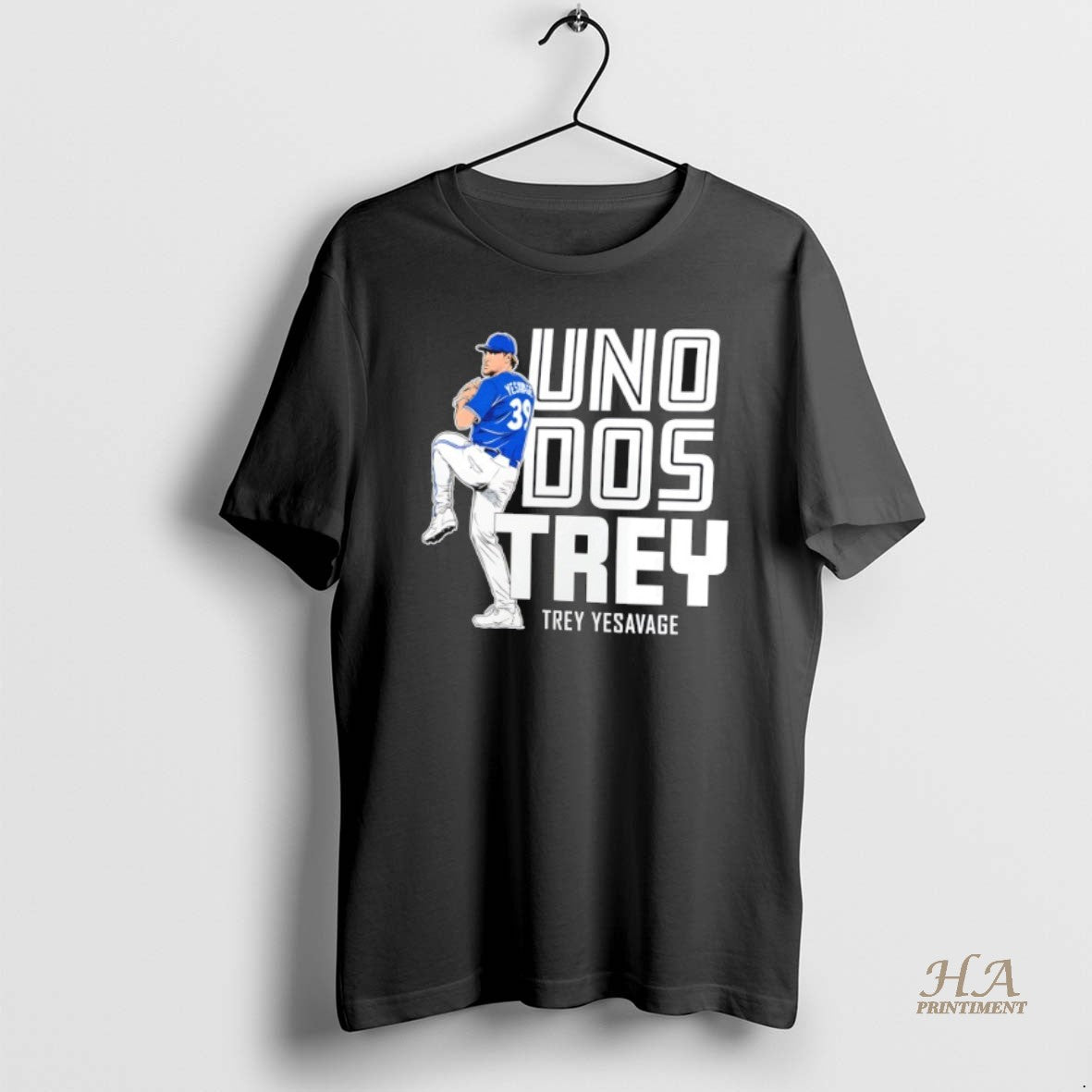 Official Trey Yesavage Toronto Blue Jays Uno Dos Trey Shirt Hoodie Sweatshirt | PurePodTees.com