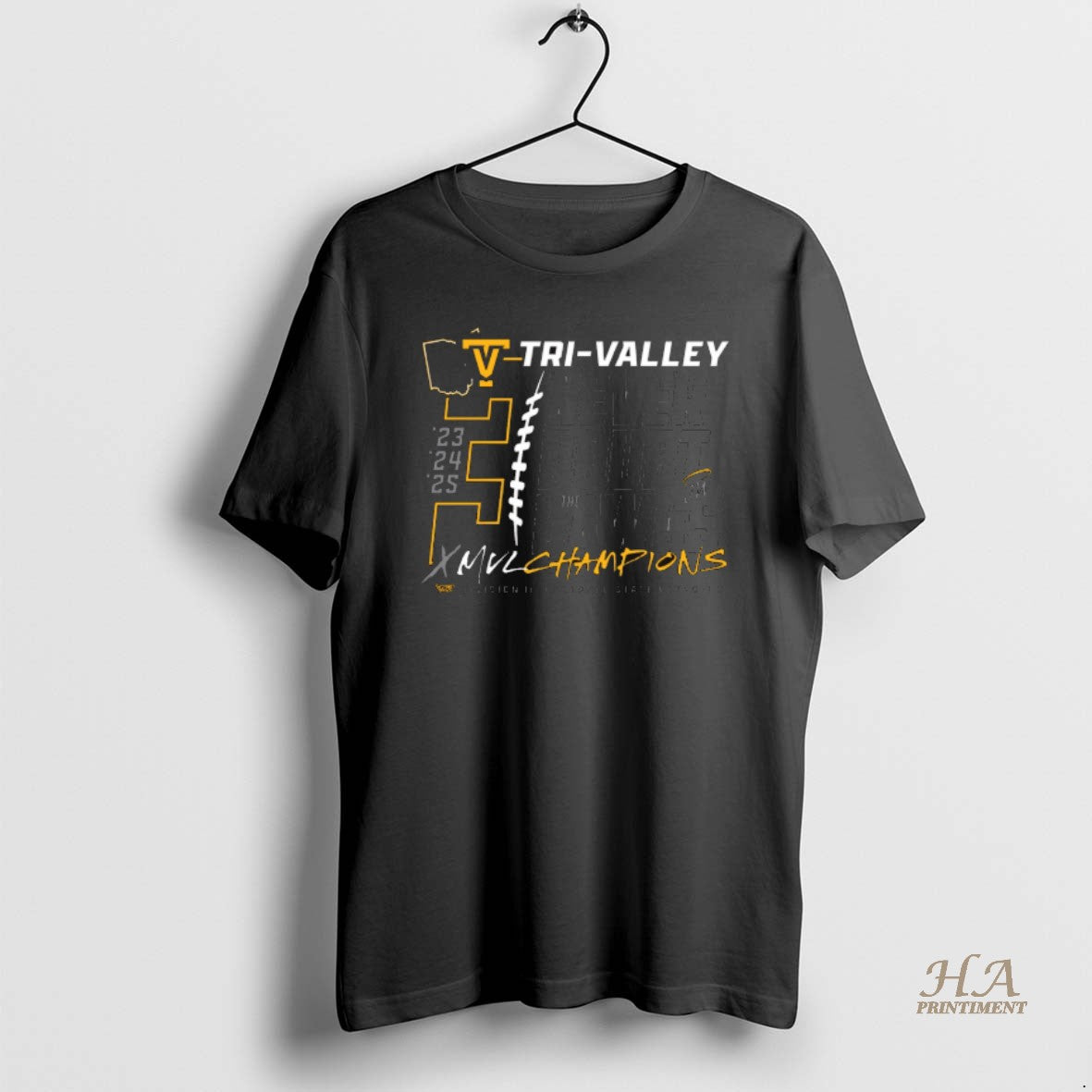 Official Tri Valley Football Mvl Champions 2025 Division Iii Football State Playoffs Shirt Hoodie Sweatshirt
