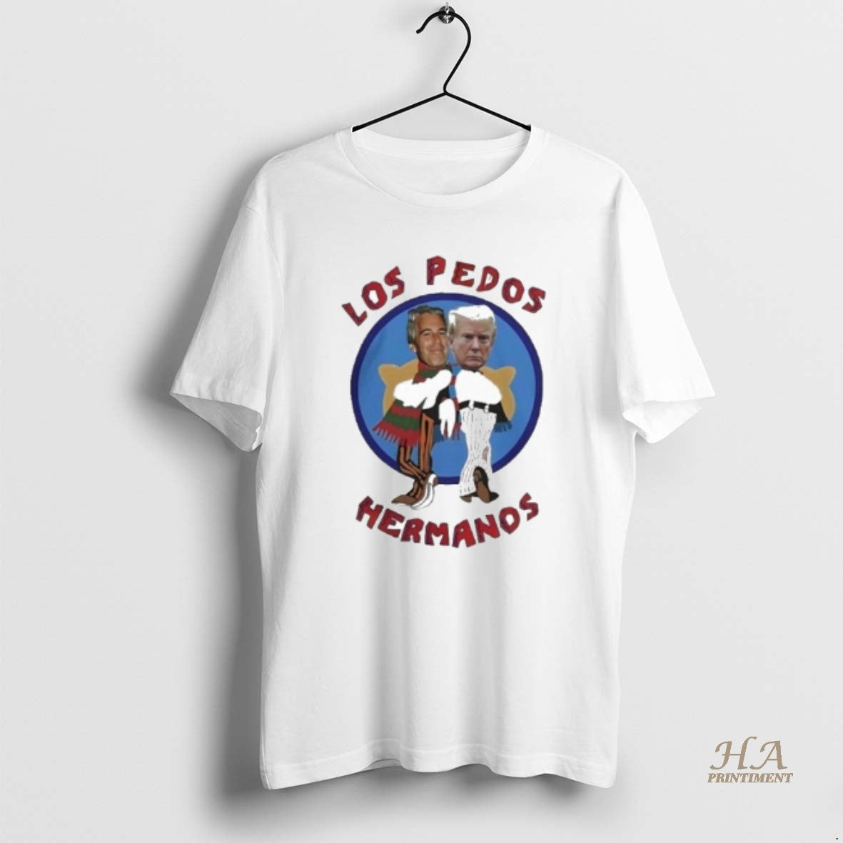 Official Trump And Epstein Los Pedos Hermanos Circle Shirt Hoodie Sweatshirt | PurePodTees.com