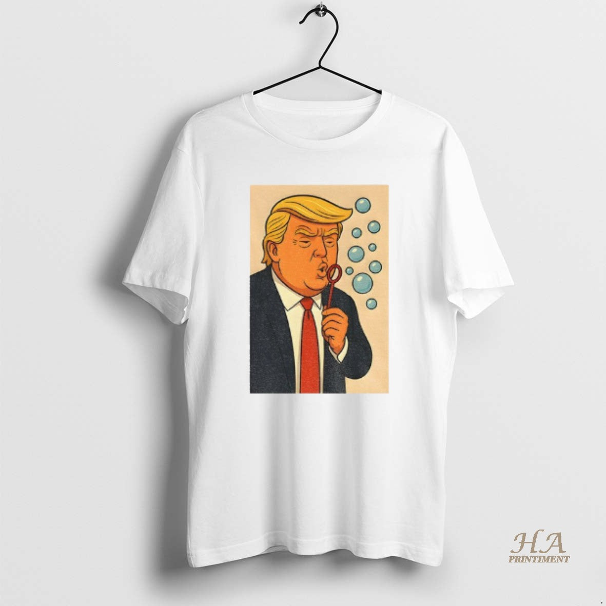Official Trump Blowing Bubbles Bubba Bubble Wand Shirt Hoodie Sweatshirt | PurePodTees.com
