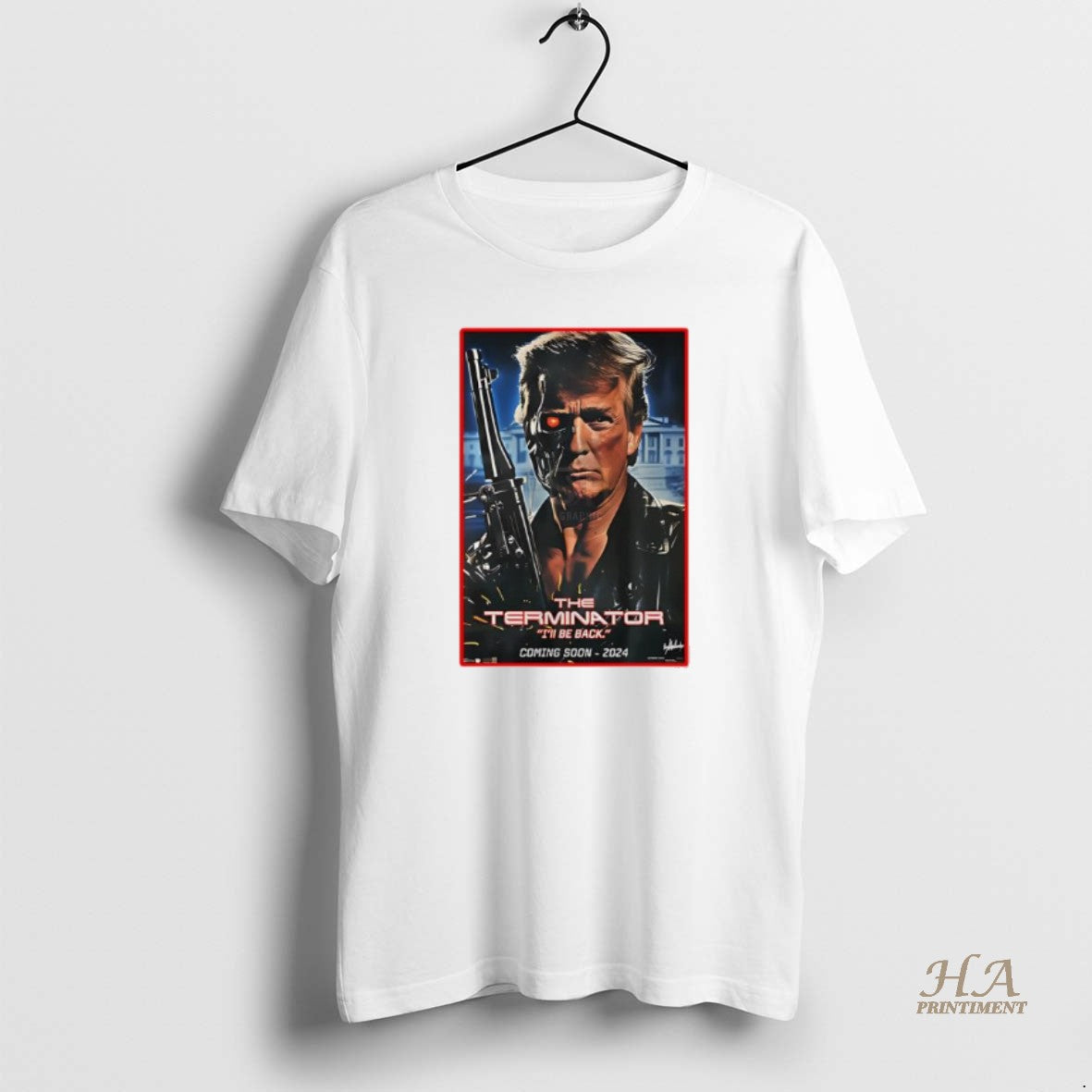 Official Trump The Terminator Shirt Hoodie Sweatshirt | PurePodTees.com