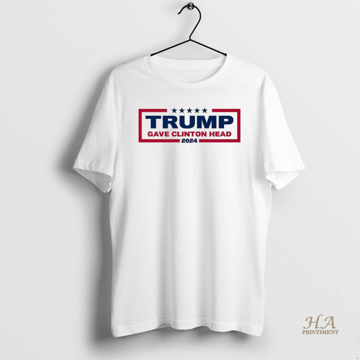 Official Trump Gave Clinton Head 2024 Logo Shirt Hoodie Sweatshirt | PurePodTees.com