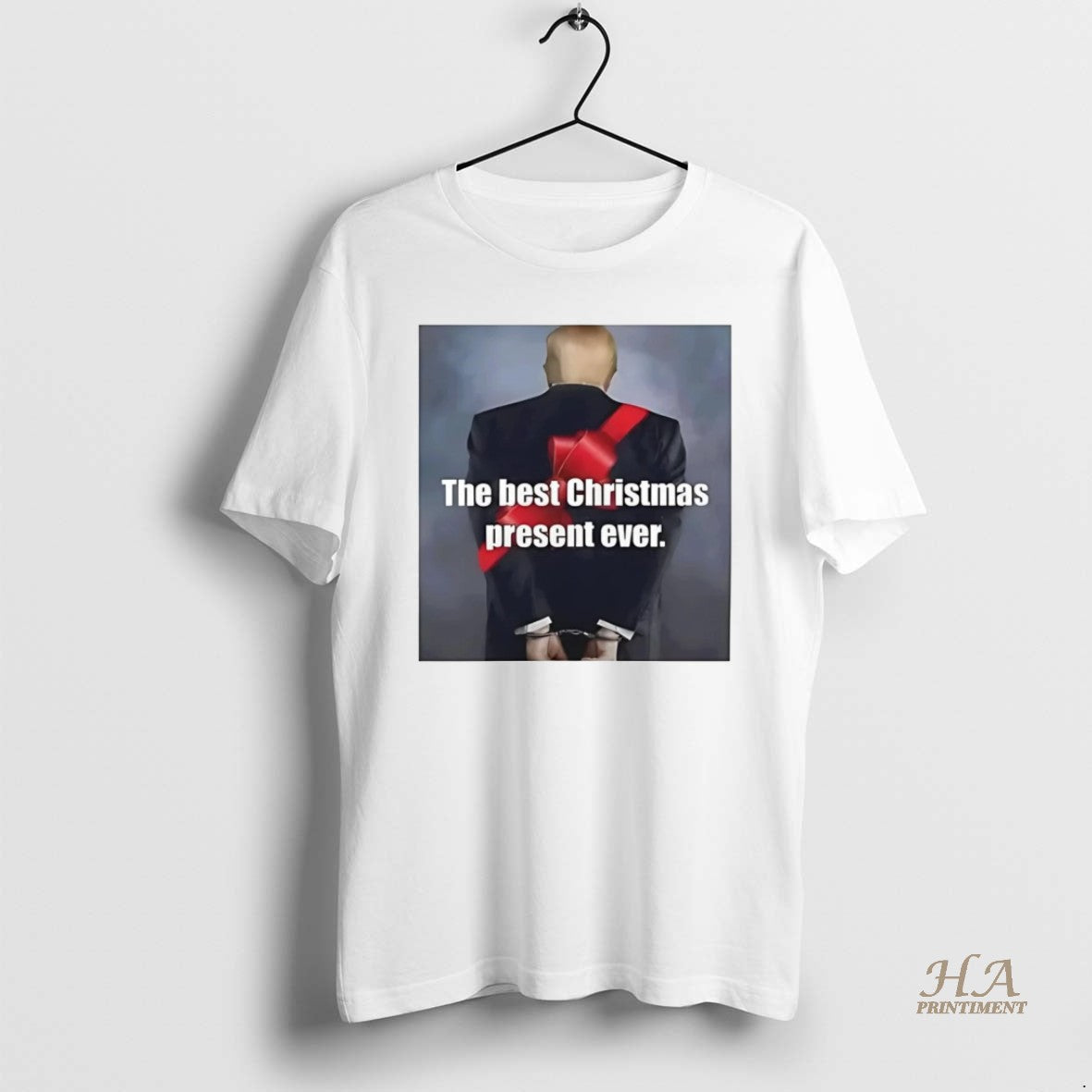 Official Trump The Best Christmas Present Ever Shirt Hoodie Sweatshirt | PurePodTees.com
