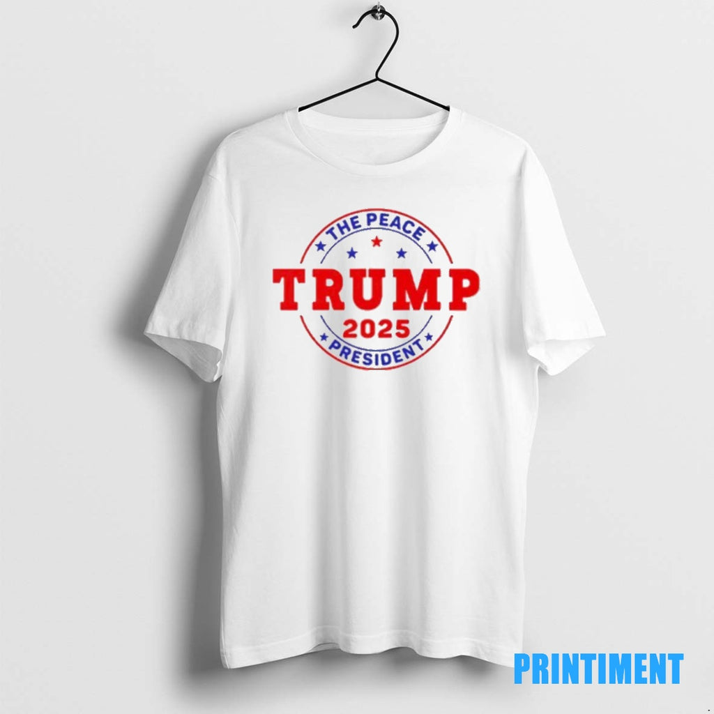 Official Trump The Peace President 2025 Tee Sweater