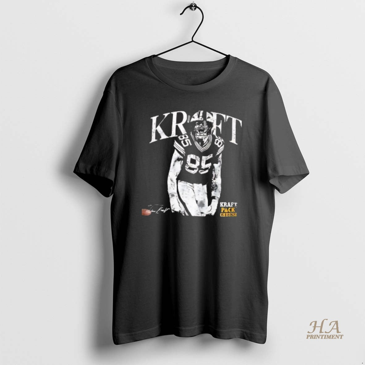 Official Tucker Kraft Green Bay Packers Kraft Pack Cheese Signature Shirt Hoodie Sweatshirt | PurePodTees.com