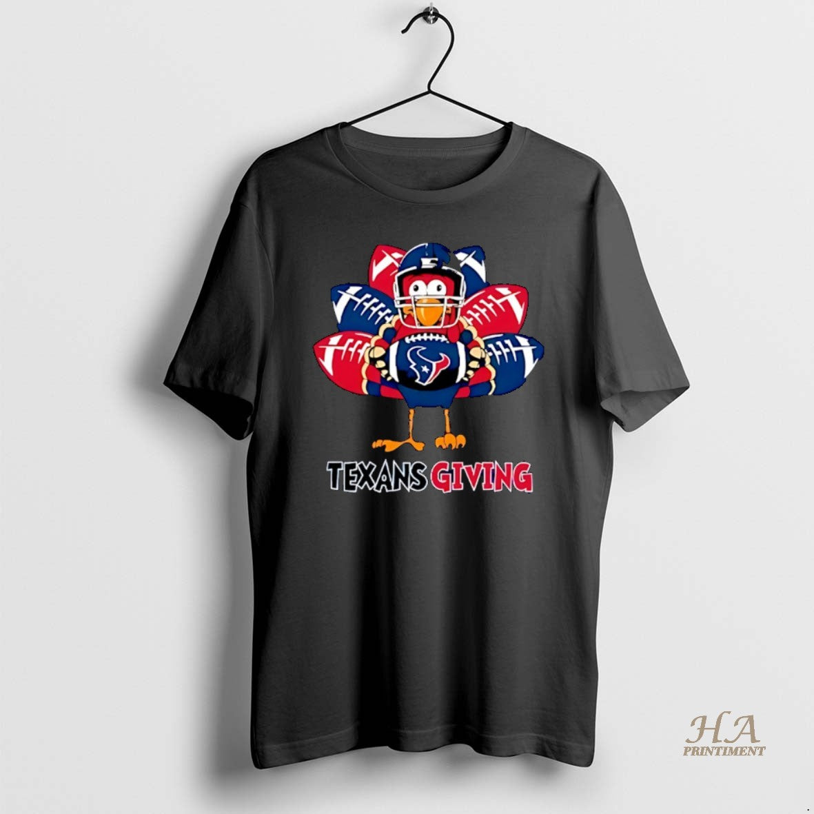 Official Turkey Houston Texans Thanksgiving Day 2025 Shirt Hoodie Sweatshirt | PurePodTees.com