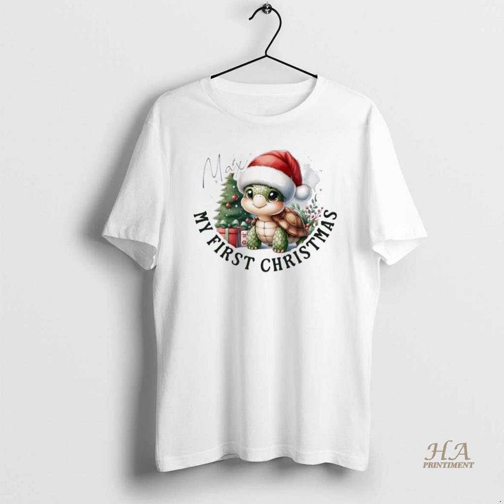 Official Turtle Xmas Personalized Ornaments White Shirt Hoodie Sweatshirt | PurePodTees.com
