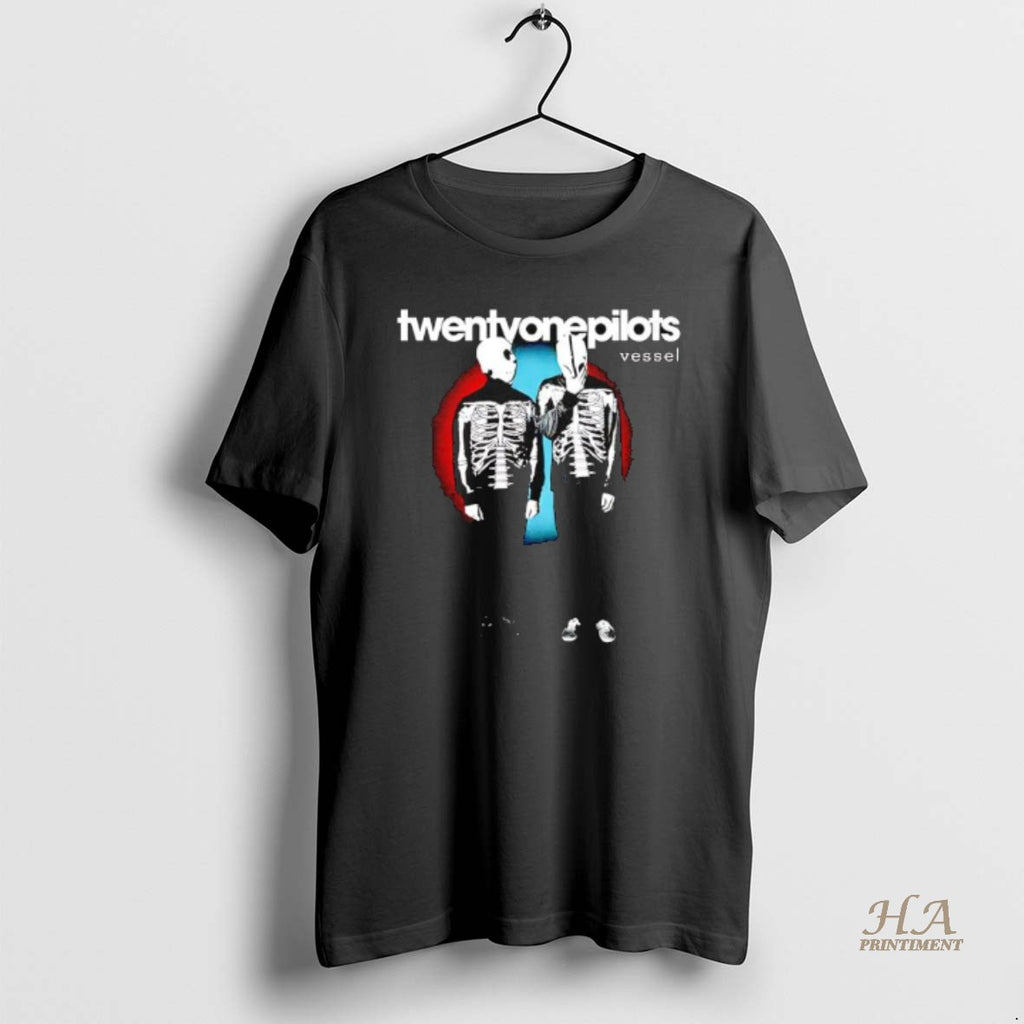 Official Twenty One Pilots Album Vessel Anniversary Skeleton Shirt Hoodie Sweatshirt | PurePodTees.com