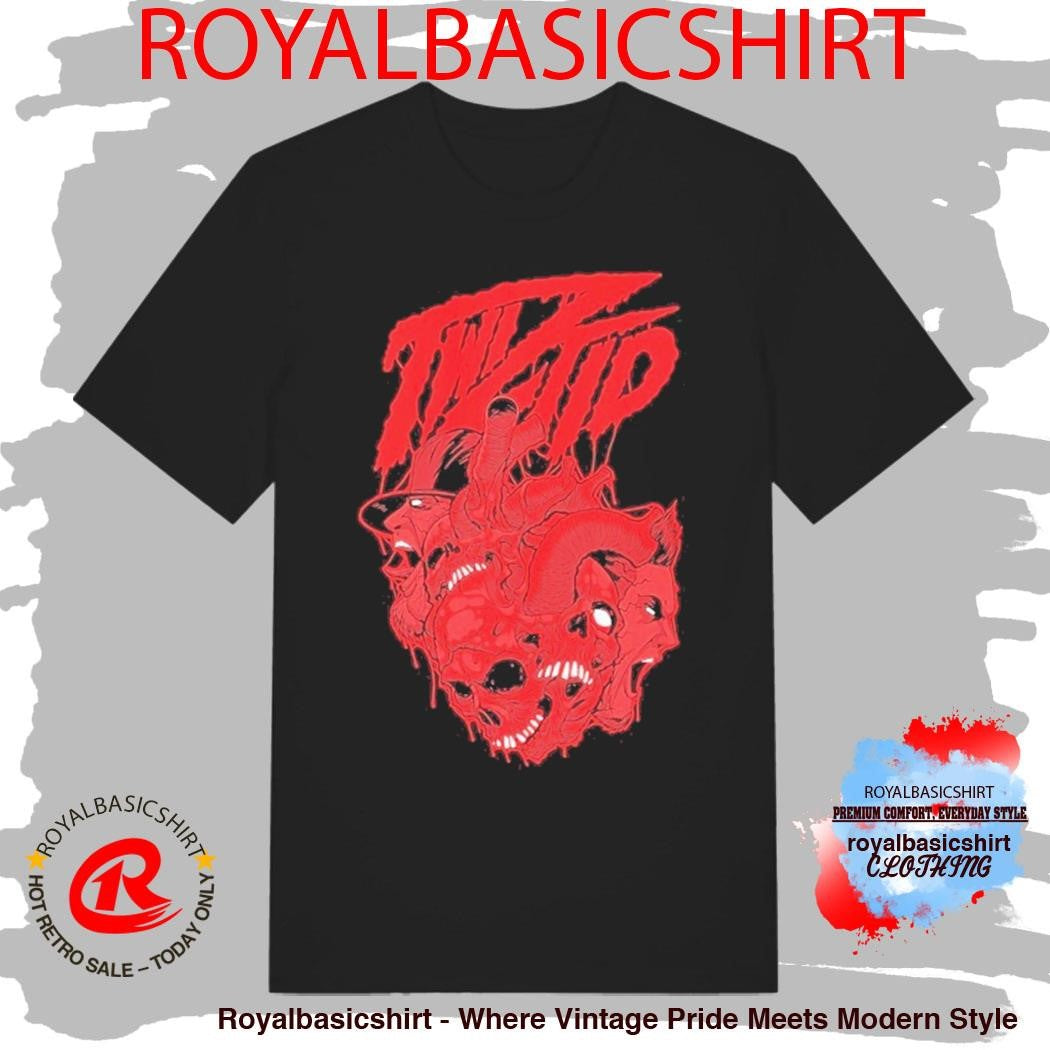 Twiztid Bloody Heart Skulls Shirt