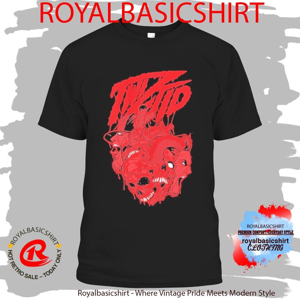 Twiztid Bloody Heart Skulls Shirt